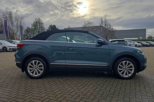 2022 Volkswagen T-Roc 1.5 TSI Style 2dr + WIND DEFLECTOR Convertible Petrol Manual
