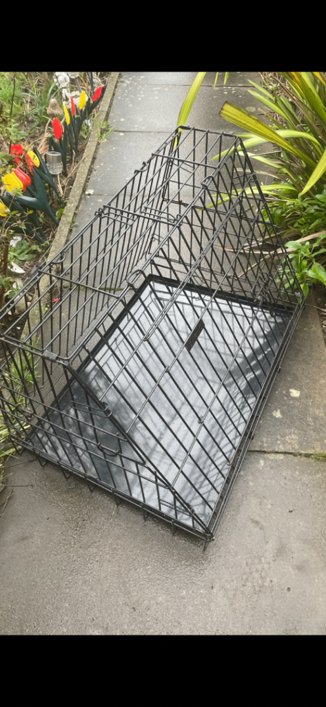 Elibo Medium Dog cage Angled 