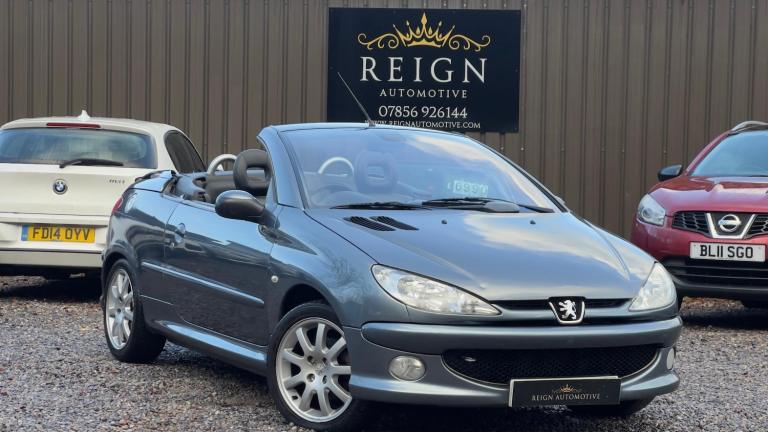 2006 Peugeot 206 1.6 HDi Allure 2dr [DAC+CC] CONVERTIBLE DIESEL Manual
