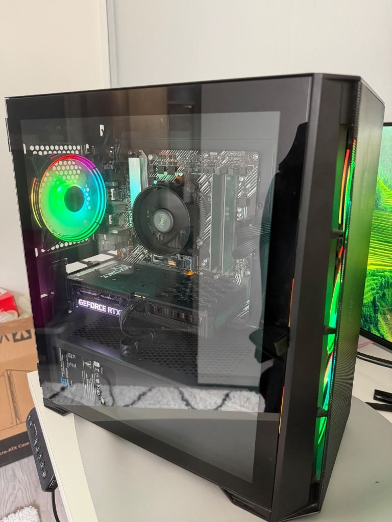 AWD-IT Gaming PC – Ryzen 5 4500 | RTX 3060 | 16GB RAM | 1TB NVMe SSD | Windows 11