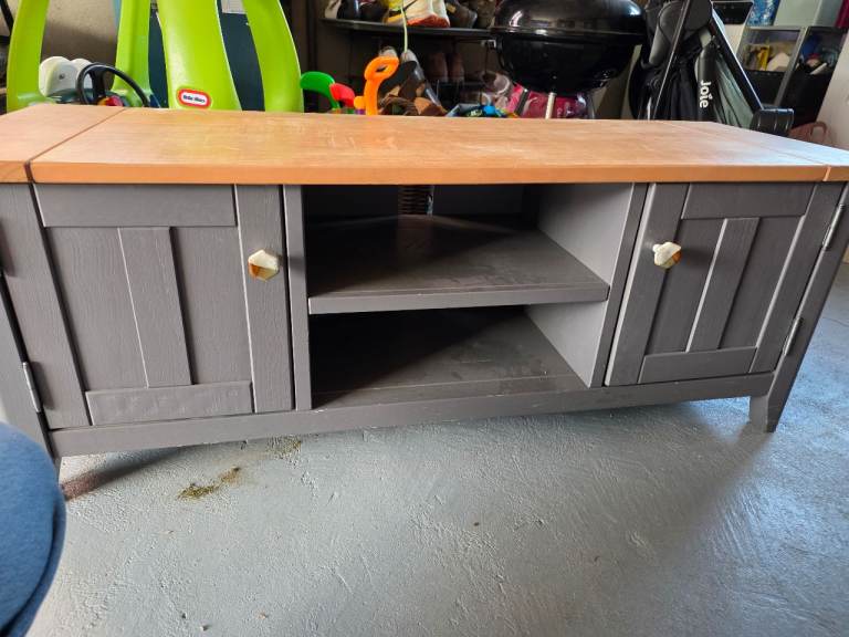 Grey TV unit