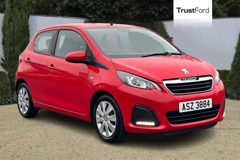 2017 Peugeot 108 1.0 Active 5dr HATCHBACK PETROL Manual