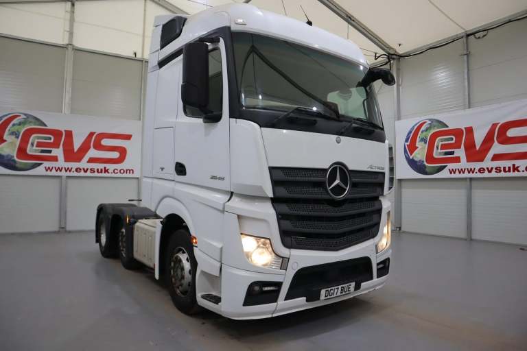 2017 (17 PLATE) Mercedes Benz ACTROS 2545 6x2 Euro 6 Tractor Units