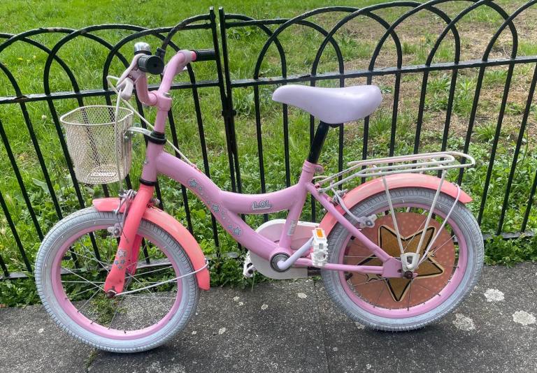 Good Condition Pink Kids Bike 