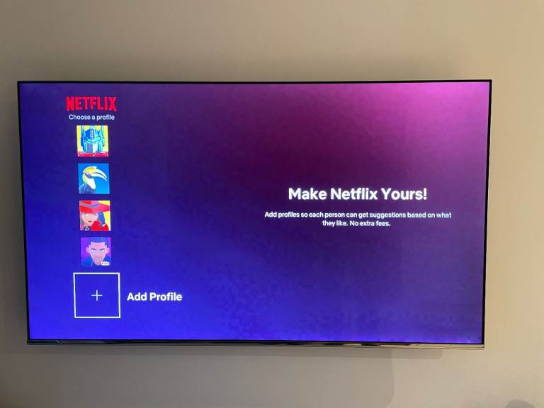 Samsung 55 inch 4K HDR QD LED TV