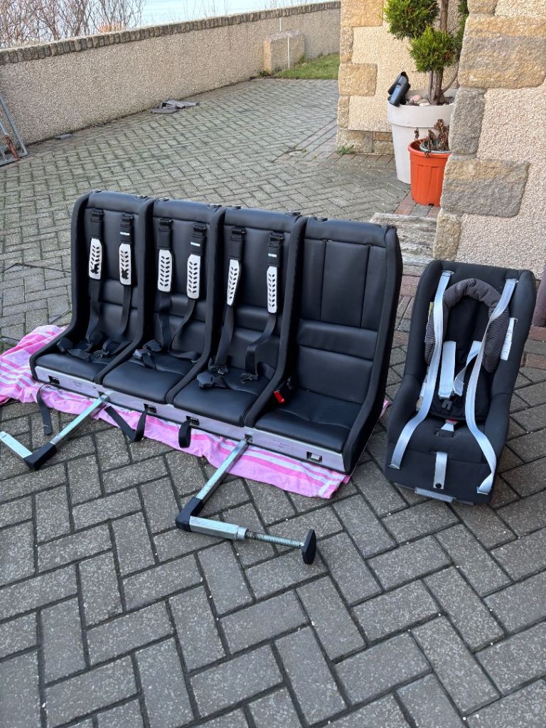 Multimac 1260 Bench Car Seat for 4x children