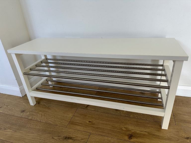 IKEA Shoe Rack (TJUSIG) white