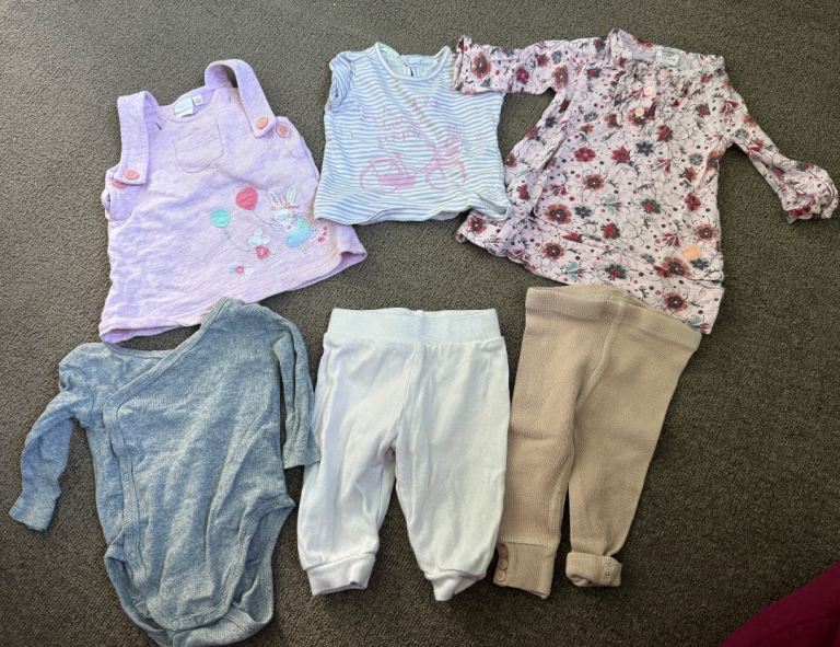 Baby Girls Clothes Bundle, 0–3 Months, Very Good Condition, Zara & More