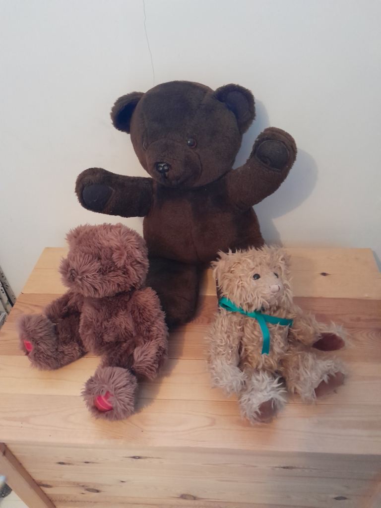 Teddy bears (set of 3)