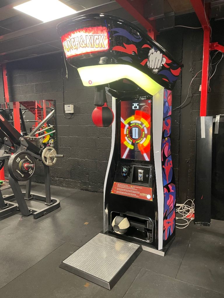 HIRE Arcade Boxing Punch/Kick Machine