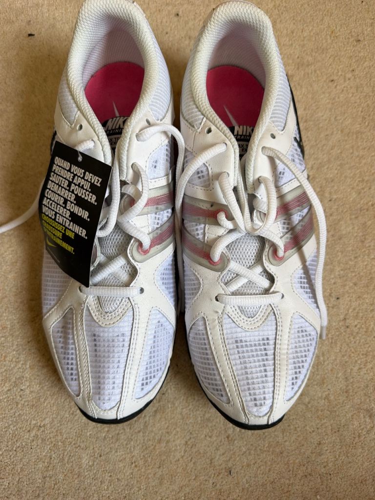 Nike max excel White and Pink Trainers - Brand New with Tags