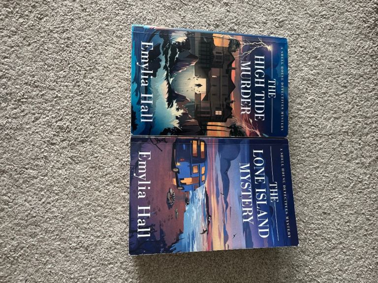 Emilia Hall books x 2  (cornish coastal murder mysteries)