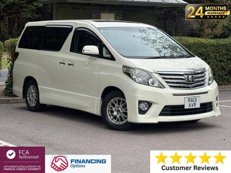 2013 Toyota Alphard Premium Leather seats, 2013 White Hatchback Petrol Automatic