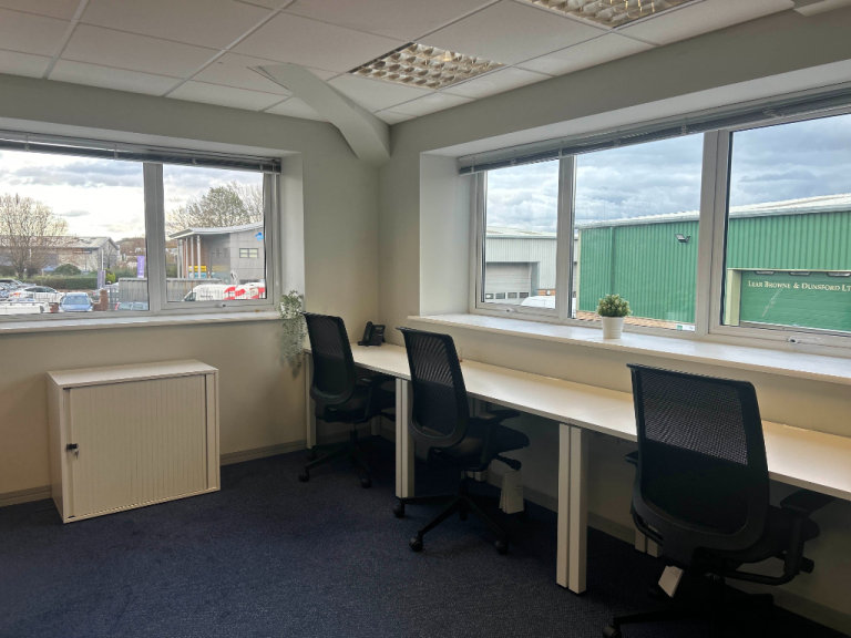 Exeter - EX2 8ED, Open plan office space for 15 people in HQ Exeter, Matford Business Centre