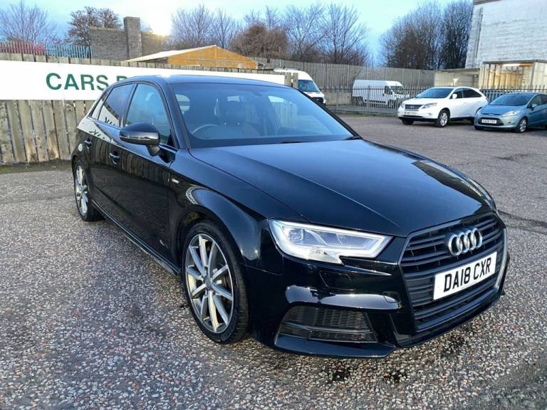 2018 Audi A3 1.5 TFSI Black Edition 5dr S Tronic HATCHBACK PETROL Automatic