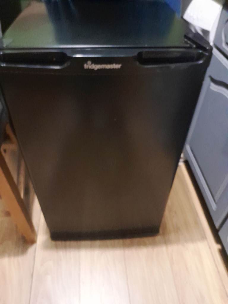 Black fridge