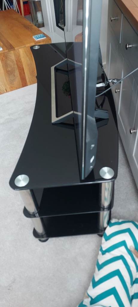 Glass TV Stand