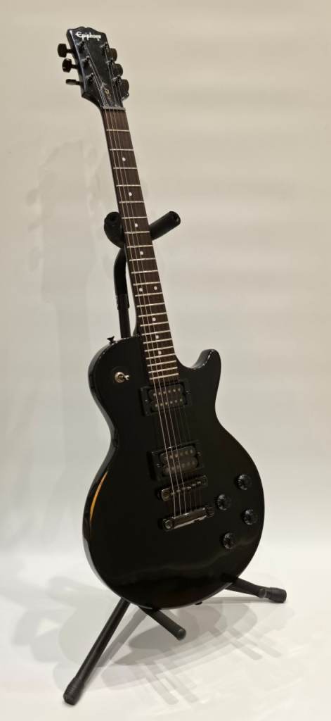  1988 Epiphone Les Paul Gloss Black - (First year Samick era Korean LP)