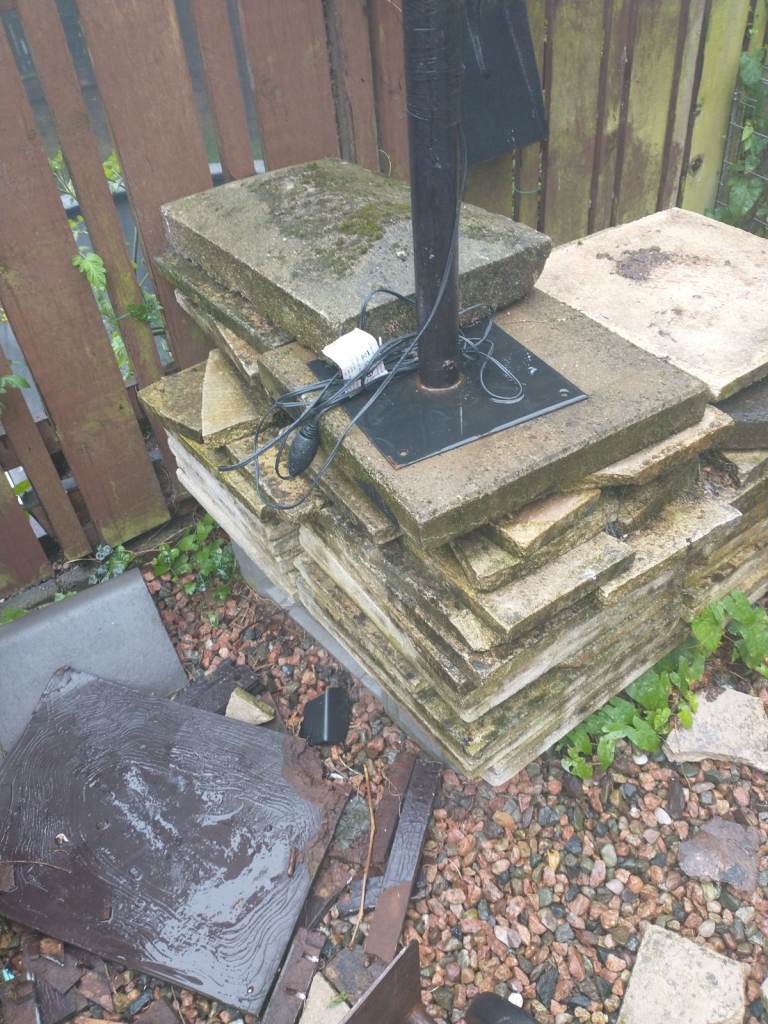 1by1 grey slabs £25 bargain 