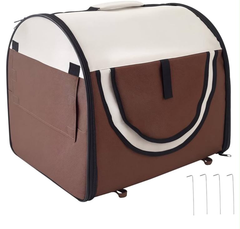 PawHut Folding Fabric Soft Pet Carrier