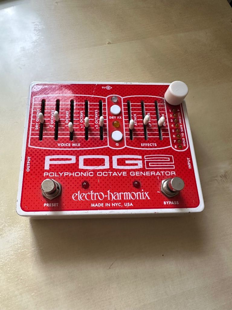 Electro-Harmonix Pog2 Polyphonic Octave Generator 