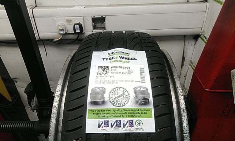 225 45 18 95w Banoze X-Pacer 6mm Part Worn Pressure Tested Tyre
