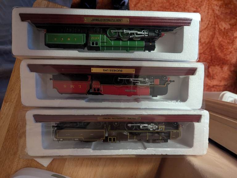 Model trains still in box 