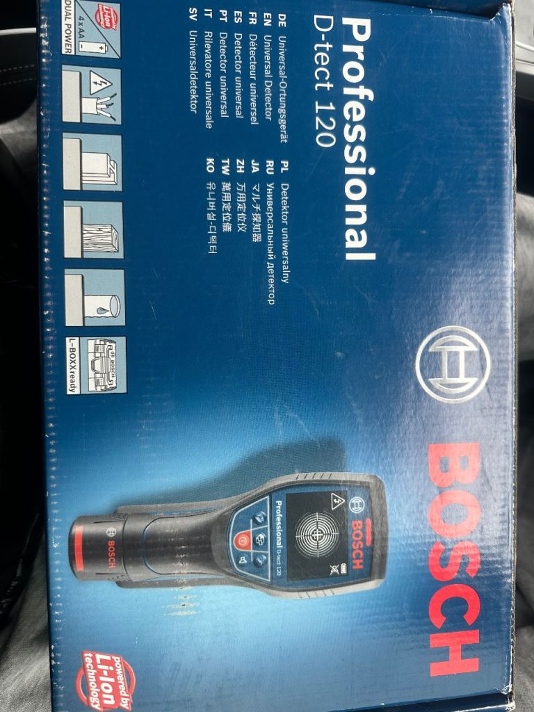 image for Bosch D professional D-tect 120 (wall scanner)