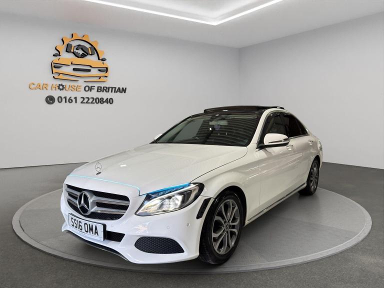 2016 Mercedes-Benz C Class 2.1 C220d Sport (Premium) 7G-Tronic+ Euro 6 (s/s) 4dr SALOON Diesel Au...