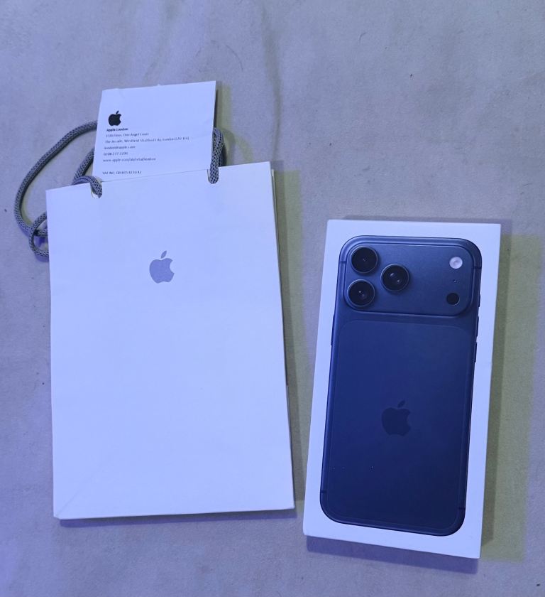 Unopened iPhone 17 Pro Max 1TB - Blue - Receipt Included