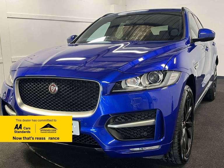 2018 Jaguar F-Pace 2.0 F-PACE R-Sport AWD i Auto 4WD 5dr SUV Petrol Automatic
