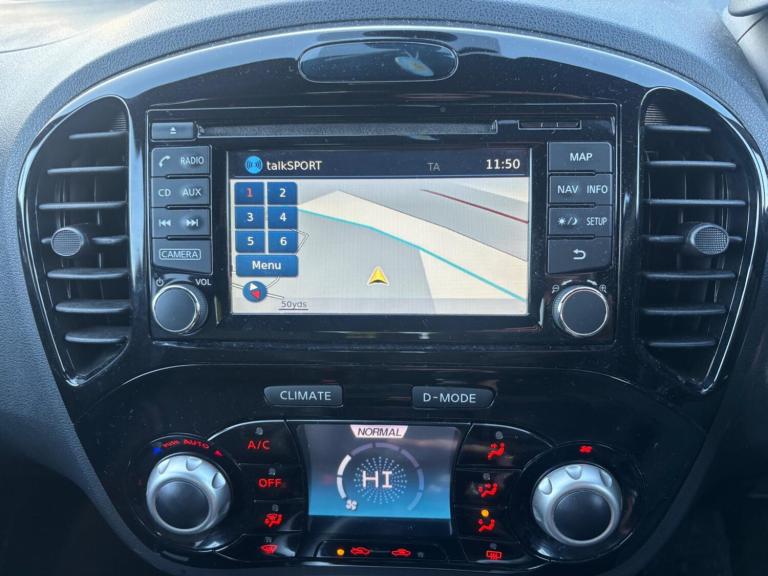 2016 Nissan Juke 1.2 DIG-T N-Connecta Euro 6 (s/s) 5dr HATCHBACK Petrol Manual