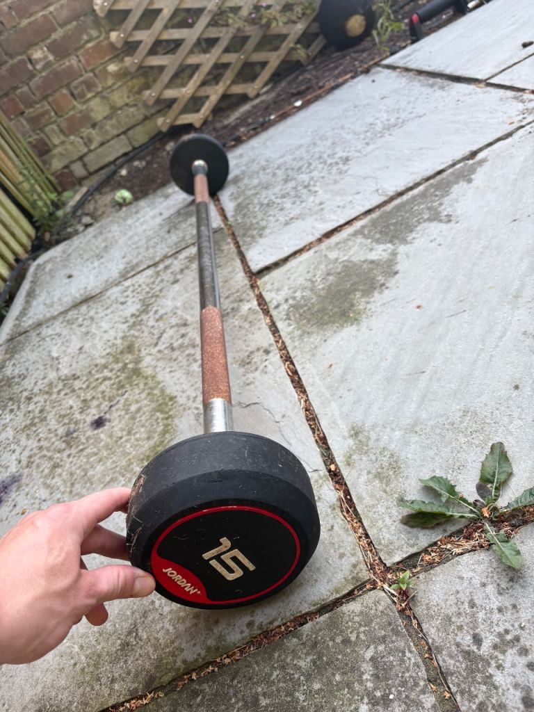 Jordan  15kg Barbell – Good for Home Gym