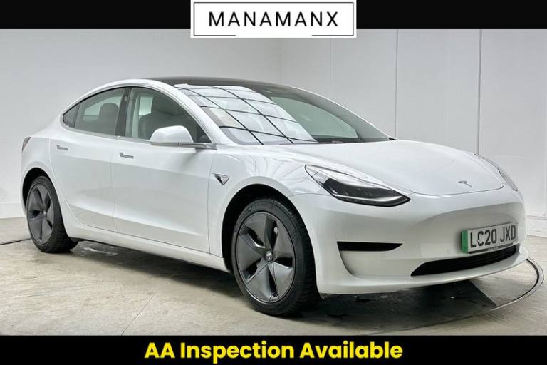2020 Tesla Model 3 Standard Range Plus Saloon Electric Automatic