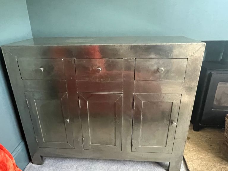 Silver sideboard 