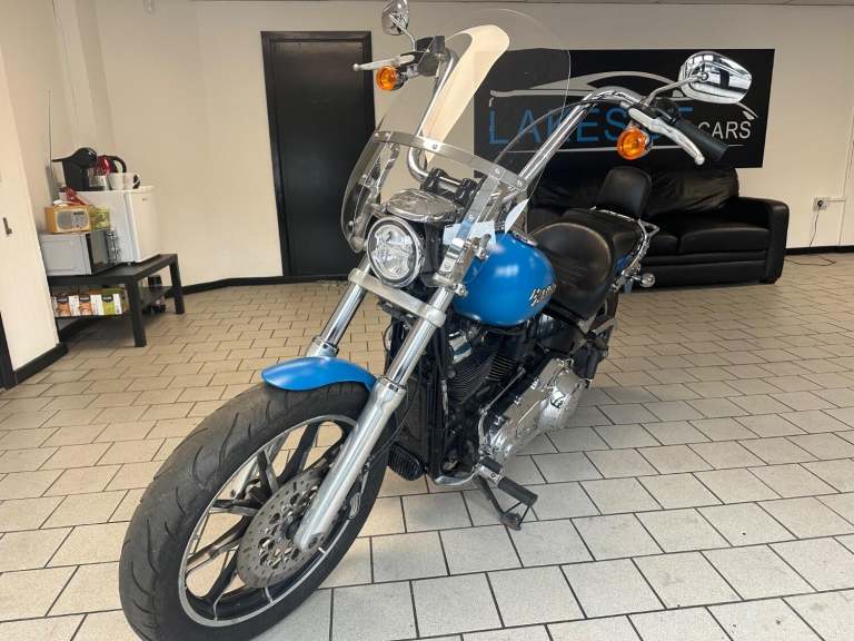 HARLEY-DAVIDSON SOFTAIL FXLR Low Rider Blue Manual Petrol 2018