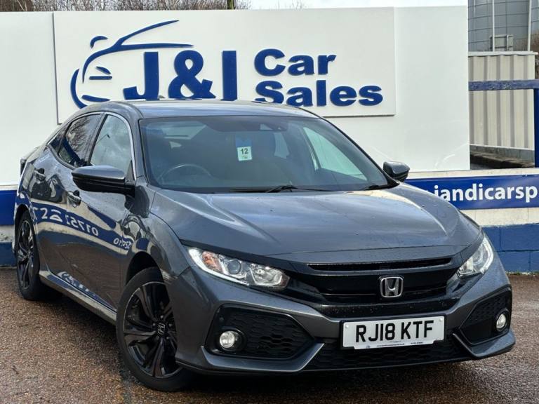 2018 Honda Civic 1.0 VTEC Turbo SR Hatchback 5dr Petrol Manual Euro 6 (s/s) (126 ps) Hatchback Pe...