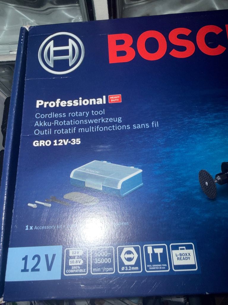 Bosch rotary tool GRO12v 35