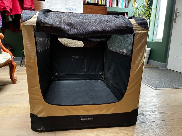 Large travel dog crate