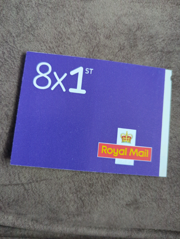 Postage Stamps. packs of 8 1st class