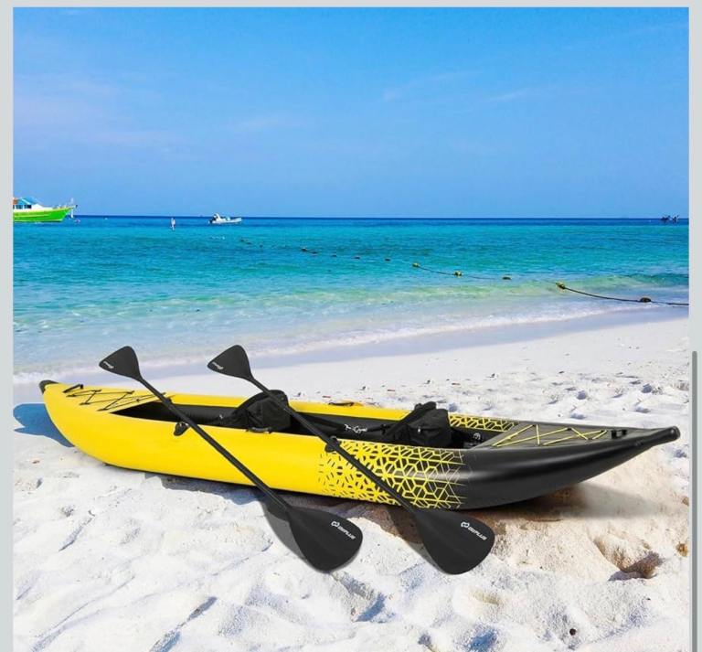 2-Person Inflatable Kayak – 382cm | Heavy Duty PVC | Complete Set