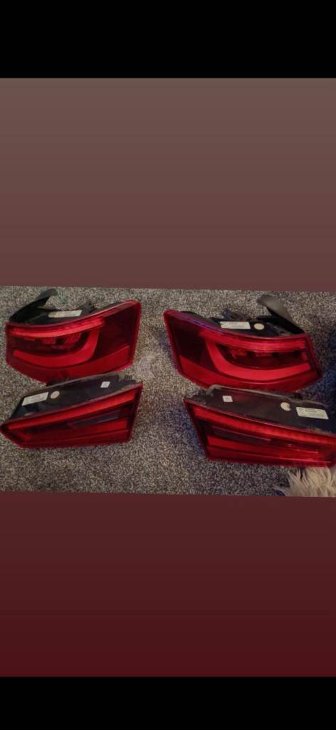 Audi A3 rear lights full set