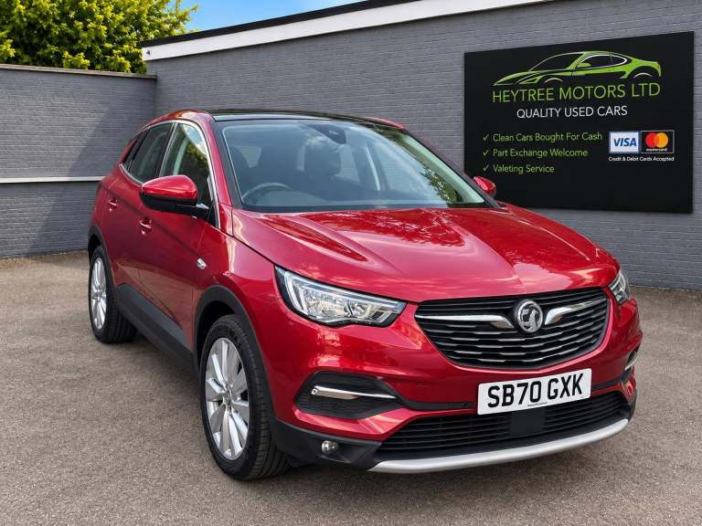 2020 Vauxhall Grandland X 1.2 Turbo Elite Nav SUV 5dr Petrol Manual 6Spd Euro 6
