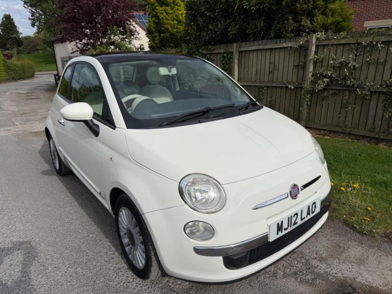 2012 Fiat 500 1.2 Lounge Euro 5 (s/s) 3dr Petrol