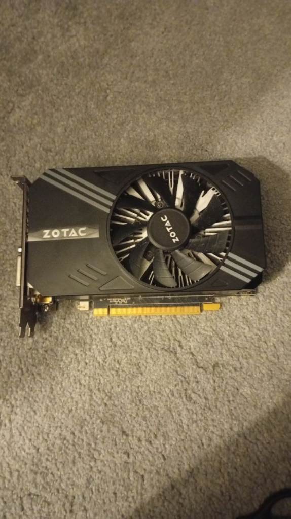 Nvidia GTX 1060 6gb Zotac GPU