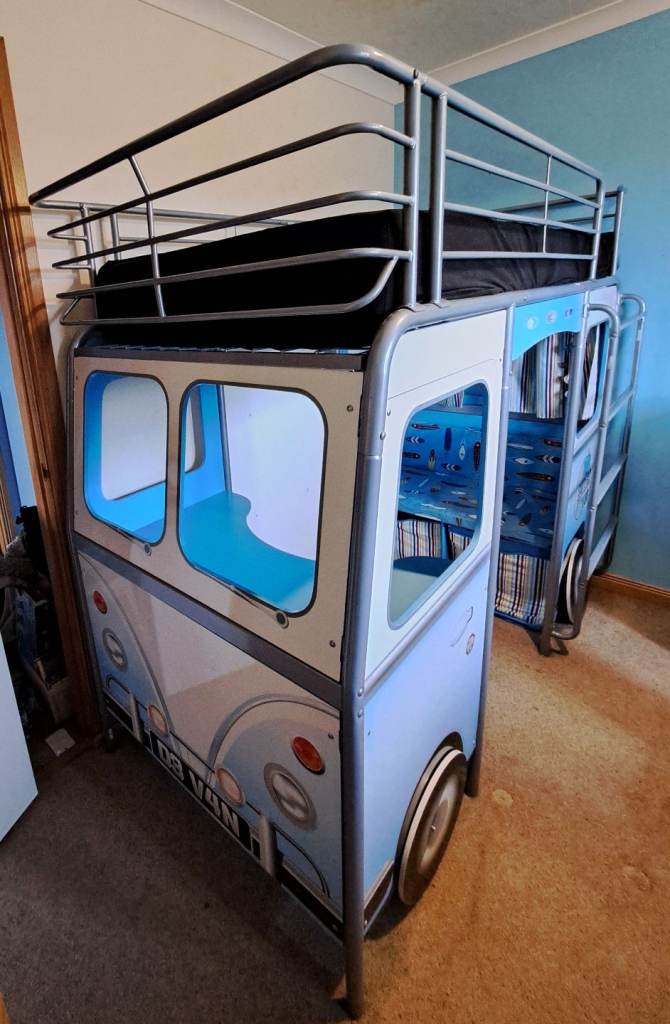 Kids High Rise De-Van single bed camper style