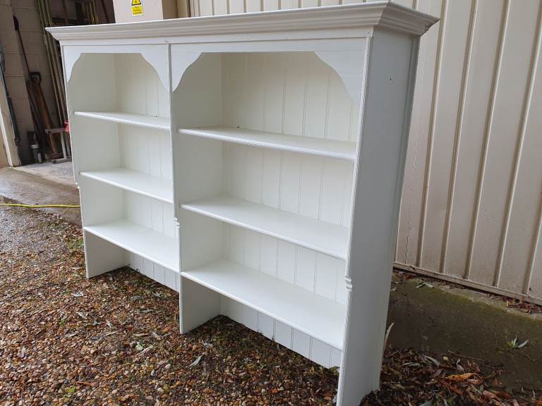 Painted Pine Dresser Top / Shelving Unit -  Pine / softwood