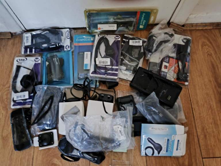 Old Mobile phone accessories all band new