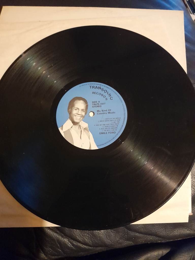 Emile Ford viynl album My kind of Country music