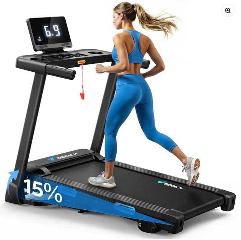 Treadmill brand new boxed merach incline 15%